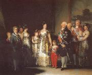Francisco Goya Charles IV with his family oil painting artist